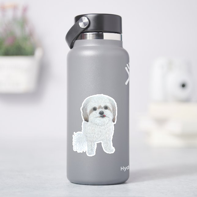 Sweet Malshi Custom-Cut Vinyl Sticker (HydroFlask)