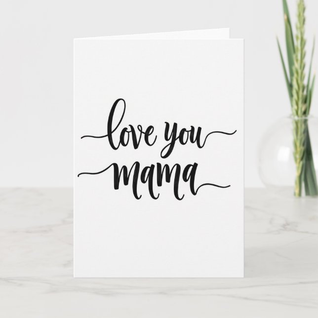 Sweet Mama Script Card (Front)