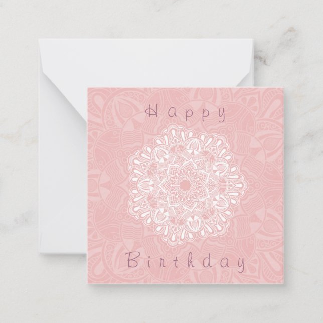 Sweet Mandala Card (Front)