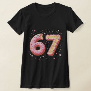 Sweet Math Donut Fraction Back to School 67  T-Shirt