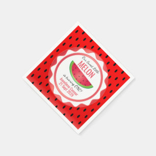 Sweet Melon Birthday Napkin