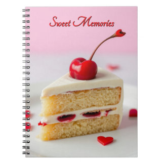 Sweet Memories Cherry Ontop Notebook