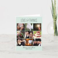Sweet Memories Thank You Card - Aloe