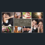 Sweet Memories Wedding Thank You Photo Cards<br><div class="desc">Share your wedding photos as you send your thank you note with these modern and elegant photo cards that your friends and family will surely adore! Also available in other colours. You can also change the colour yourself by clicking the "Customise It" button >> "Edit" >> "Background Colour", and then...</div>