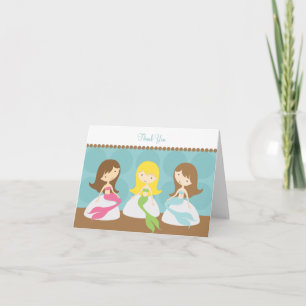Sweet Mermaids Note Cards