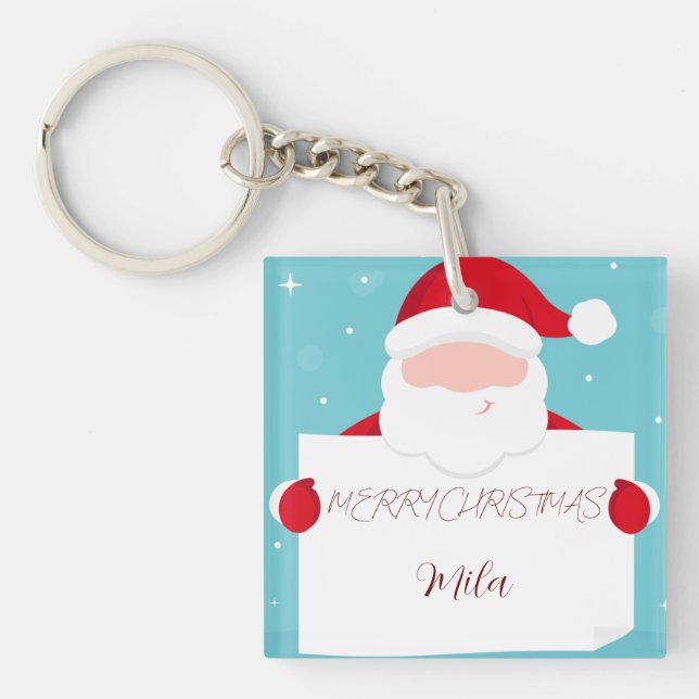 Sweet Merry Christmas  Keychain (Front)