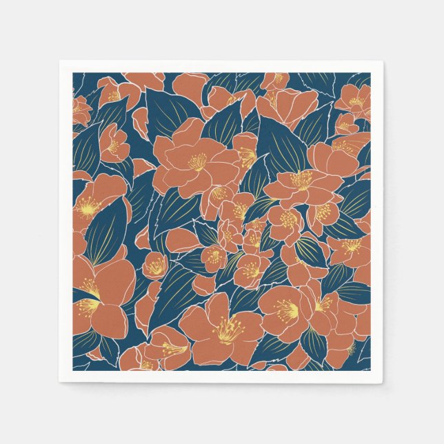 Sweet Mock Oranges Napkin (Front)