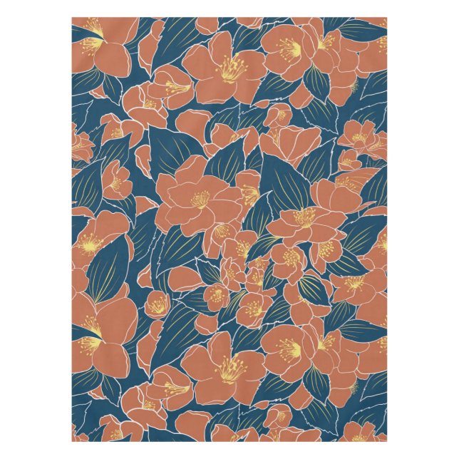 Sweet Mock Oranges Tablecloth (Front)