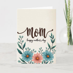 Sweet Moms Day Art Card