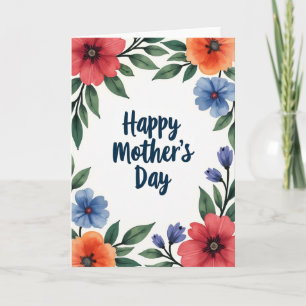 Sweet Moms Day Bouquet Card
