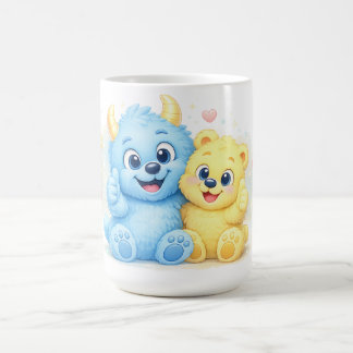 Sweet Monster Friends Cosy Morning Duo Coffee Mug