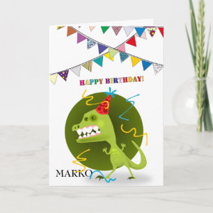 Sweet monster, sweet birthday card
