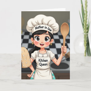 Sweet Mother In Laws Kitchen Card