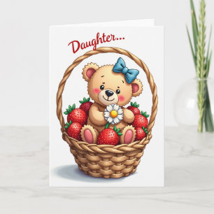 Sweet Mothers Day Bear Cub Card