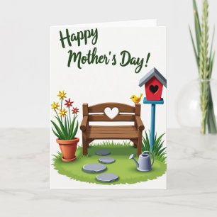 Sweet Mothers Day Bench Card