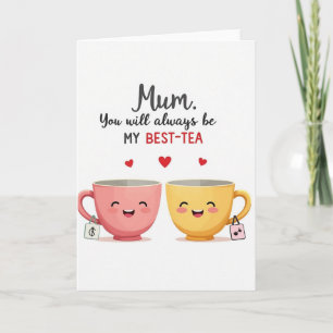 Sweet Mothers Day Beverage Card