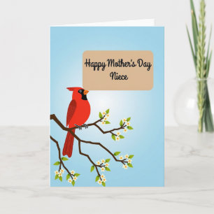 Sweet Mothers Day Bird Image Card