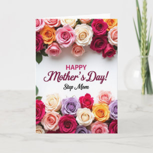 Sweet Mothers Day Bloom Border Card
