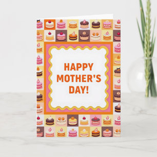 Sweet Mothers Day Cakes Card