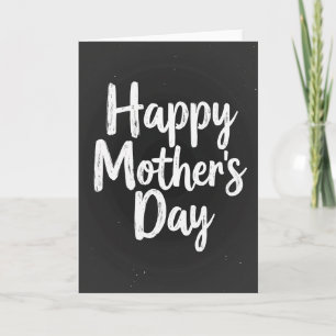 Sweet Mothers Day Chalk Art Card