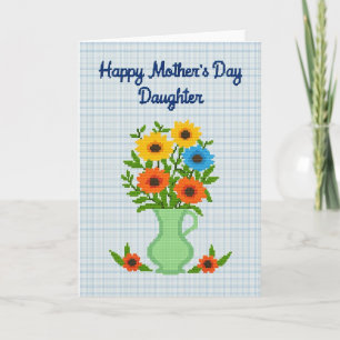 Sweet Mothers Day Daughter Card