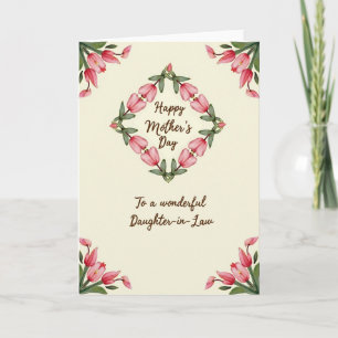 Sweet Mothers Day Daughterinlaw Card