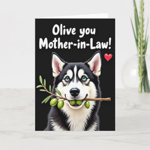 Sweet Mothers Day Dog Branch Card