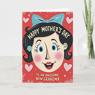 Sweet Mothers Day Face Card