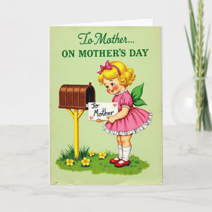 Sweet Mothers Day Fairy Card