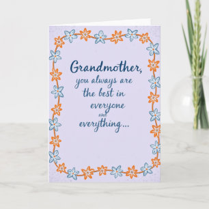 Sweet Mothers Day Floral Vine Card