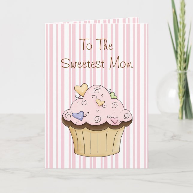 Sweet Mother's Day Greeting Card (Front)