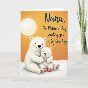 Sweet Mothers Day Hug Card