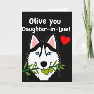 Sweet Mothers Day Husky Card