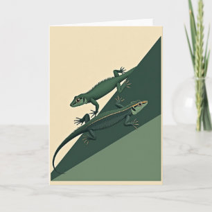 Sweet Mothers Day Lizard Card