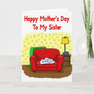 Sweet Mothers Day Love Sister Card