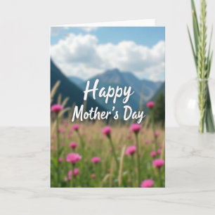 Sweet Mothers Day Meadow Card