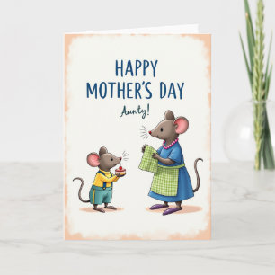 Sweet Mothers Day Mouse Card