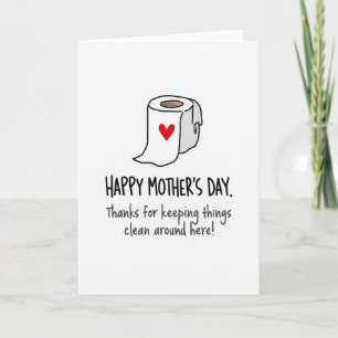 Sweet Mothers Day Paper Roll Card
