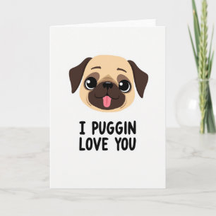 Sweet Mothers Day Pug Card
