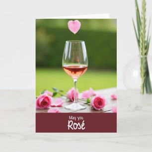 Sweet Mothers Day Rose Petal Card