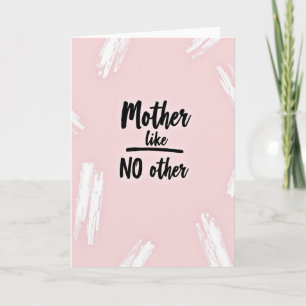 Sweet Mothers Day Script Art Card