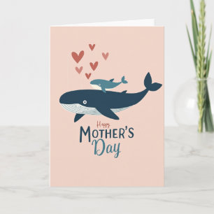 Sweet Mothers Day Sea Life Card