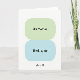 Sweet Mothers Day Shapes Card