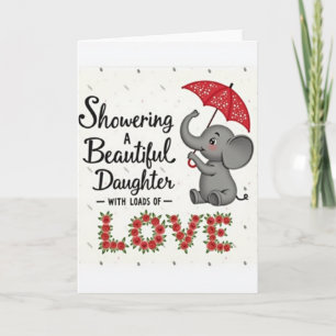 Sweet Mothers Day Shower Card