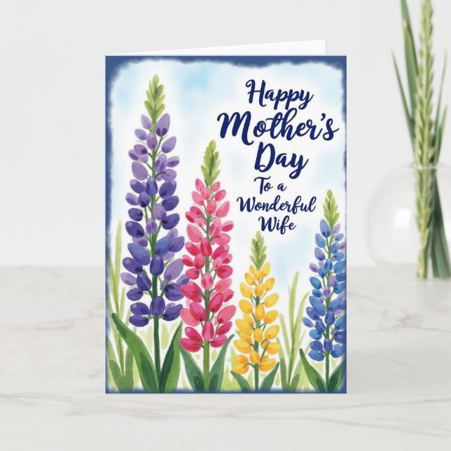 Sweet Mothers Day Springtime Card (Front)