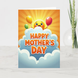 Sweet Mothers Day Sun Card