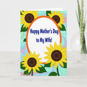 Sweet Mothers Day To Wife Card