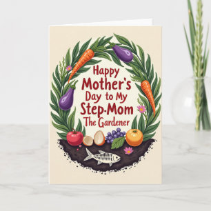 Sweet Mothers Day Veggie Patch Card