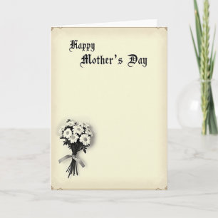 Sweet Mothers Day Vintage Card
