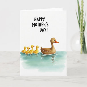 Sweet Mothers Day Waterbird Card